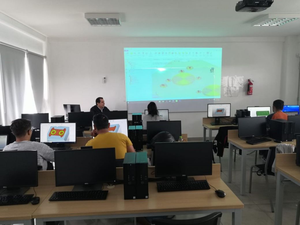 Students are learning mold design